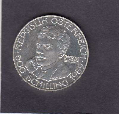 Beschrijving: 500 Schillings  MOSER